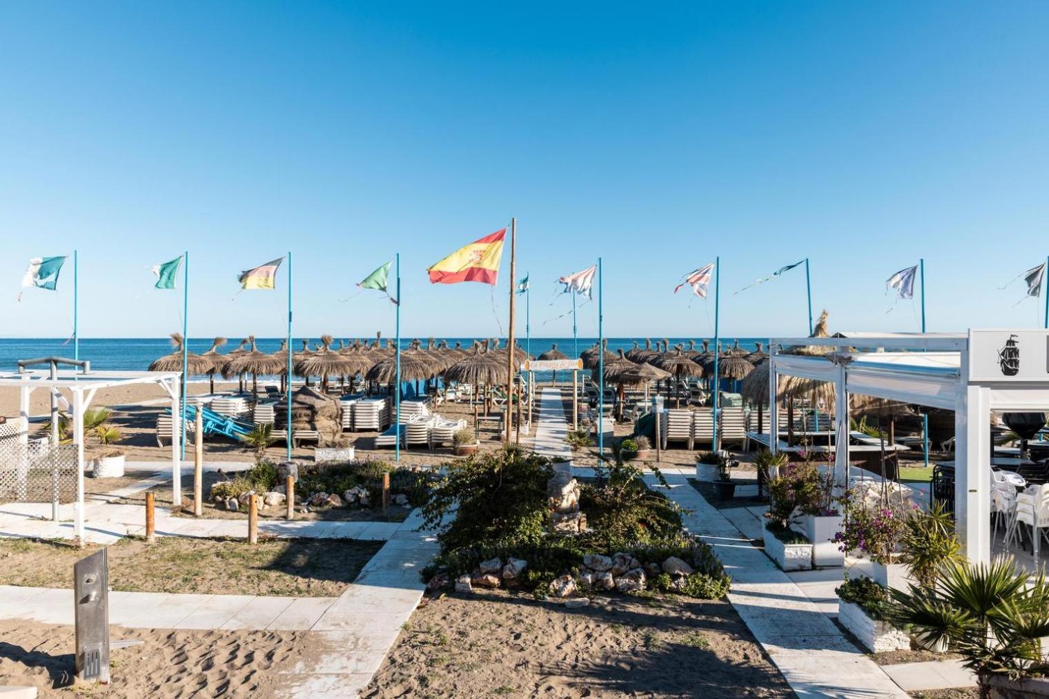Primera Linea Del Mar - Acceso Directo Playa Carihuela Torremolinos Exterior foto